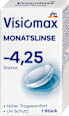 kontaktní čočky měsíční -4,25 DP visiomax