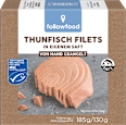 Thunfisch Filets, in eigenem Saft, MSC Zertifizierung, Fair Trade followfish