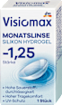 Mesečna kontaktna leča Silikon Hydrogel, dioptrija -1,25 Visiomax