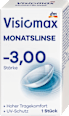 Mjesečna kontaktna leća – dioptrija -3,00 visiomax