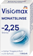 kontaktní čočky měsíční -2,25 DP visiomax