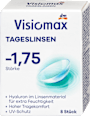 kontaktní čočky denní -1,75 DP visiomax