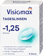 Dnevne kontaktne leče, dioptrija -1,25 visiomax