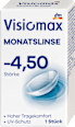 kontaktní čočky měsíční -4,50 DP visiomax