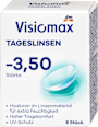 kontaktní čočky denní -3,50 DP visiomax