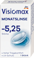 kontaktní čočky měsíční -5,25 DP visiomax
