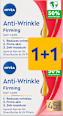 Anti-Wrinkle dnevna krema za lice 45+, duopack 2x50 ml NIVEA