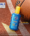 Sonnenspray UV Dry Protect Sport Transparent LSF 30 NIVEA SUN