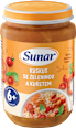 Príkrm kuskus so zeleninou a kuraťom Sunar