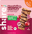 Müsliriegel Fruchtige Kirsche share