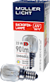Backofenlampe 15W (0W) 240V E14 90lm 2400k 300°C Müller Licht