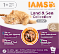 Nassfutter Katze Land & Sea Collection in Gelee, Multipack (8x85 g) IAMS