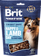 Pochúťka pre psy Premium By Nature, Semi-Moist Snacks Happy Lamb day Brit
