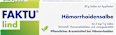 Faktu lind Hämorrhoidensalbe 62,5 mg / 1 g Salbe Wirkstoff: Hamamelisblätter- und -zweigedestillat FAKTU lind