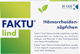 FAKTU lind Hämorrhoidenzäpfchen 400 mg / Zäpfchen FAKTU lind