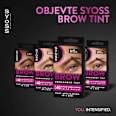 barva na obočí Brow Tint tmavě hnědá syoss