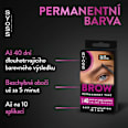 barva na obočí Brow Tint tmavě hnědá syoss