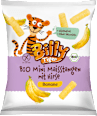 Knabbergebäck Mini Stangen mit Hirse und Bananengeschmack Billy Tiger