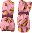Regenhandschuhe mit Futter & Schirm-Muster, rosa, Gr. 2 PUSBLU
