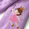 ABS Socken mit Feen-Motiv, lila, Gr. 27/29 ALANA