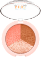 Печена пудра за лице 3в1 Nude Look GOLDEN ROSE