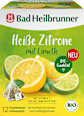 Früchtetee, Heiße Zitrone mit Limette (12 Beutel) Bad Heilbrunner