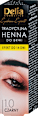 Henna tradycyjna do brwi 1.0 czarny Delia COSMETICS