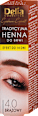Henna tradycyjna do brwi 4.0 brązowy Delia COSMETICS