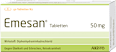 Emesan Tabletten Diphenhydraminhydrochlorid 50 mg Mittel gegen Übelkeit und Erbrechen  ARISTO