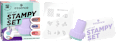 Zestaw do zdobienia paznokci nail art STAMPY SET 01 essence