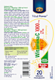 Witamina C 1000 mg, tabletki musujące KRÜGER