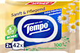 Feuchtes Toilettenpapier sanft & pflegend Kamille (2x42 St) Tempo