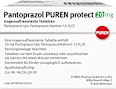 Pantoprazol PUREN protect 20 mg magensaftresistente Tabletten PUREN