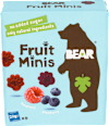 ovocné minis tlapičky s příchutí malina a borůvka 5x20 g Bear