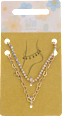 Fußkette gold mit Herzchenanhänger s-he stylecollection