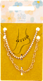 Fußkette gold mit Herzchenanhänger s-he stylecollection