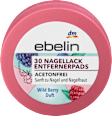 Nagellackentfernerpads Acetonfrei ebelin