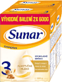pokračovací mléčná kojenecká výživa 3 Complex 12m 2x600 g Sunar