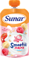 Smootík malina, jogurt a ovsené vločky Sunar