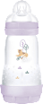 Babyflasche Easy Start Anti-Colic, lila, von Geburt an, 260 ml mam