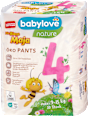 Hlačne plenice maxi 4, 9–15 kg babylove nature