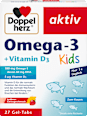 Omega-3 + Vitamin D3 Kids Kautabletten Doppelherz