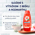 šampon pro dlouhé vlasy s ibiškem a rozmarýnem schauma