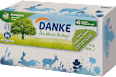 Taschentücher Box 100% Recycling-Fasern Danke