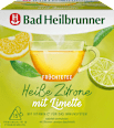 Früchtetee Heiße Zitrone mit Limette (15 Beutel) Bad Heilbrunner