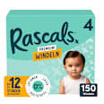 Windeln Premium Gr. 4 (10-15 kg), Monatsbox Rascals