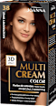 Farba do włosów Multi Cream Color 38 Kasztanowy Brąz JOANNA