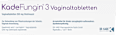 KadeFungin 3 200 mg Vaginaltabletten KadeFungin