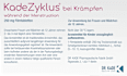 KadeZyklus bei Krämpfen bei Krämpfen während der  Menstruation 250mg Filmtabletten KadeZyklus