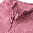 Jacke aus Strickfleece, rosa, Gr. 110 PUSBLU